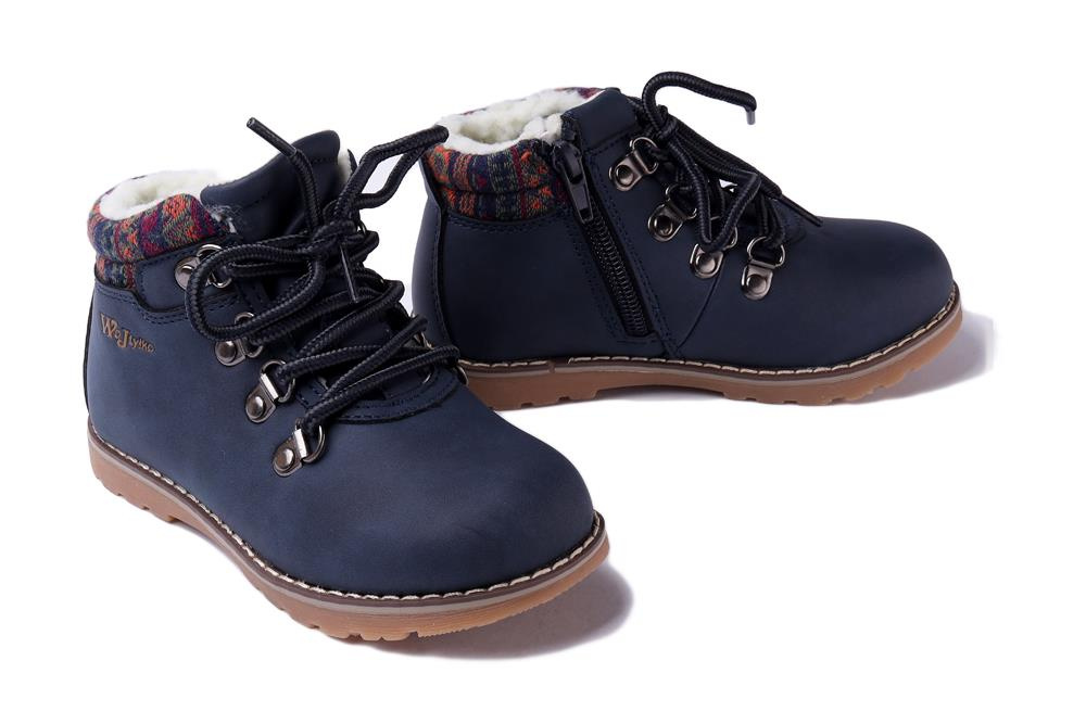 WOJTYŁKO 3Z23020 granat, trzewiki dziecięce, rozmiary 26-30