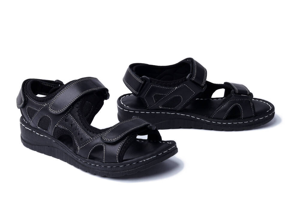 ARTIKER RELAKS 52C0288 czarny, sandały damskie