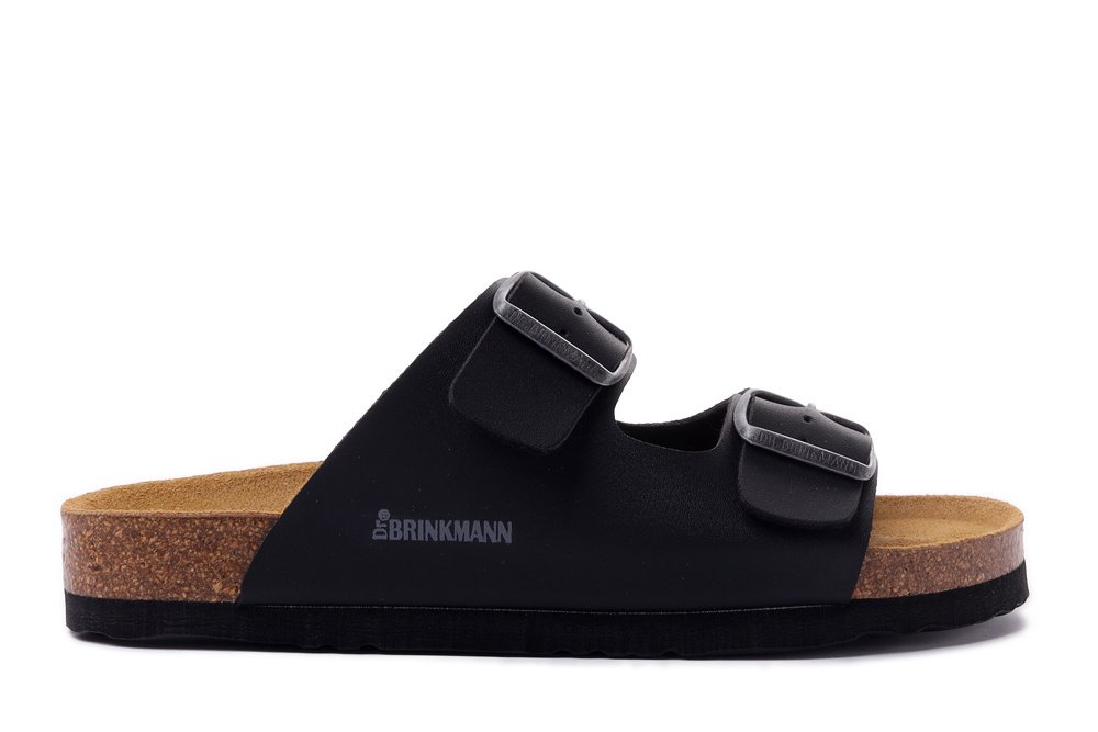 DR. BRINKMANN 600275-1 schwarz, klapki profilaktyczne damskie/męskie