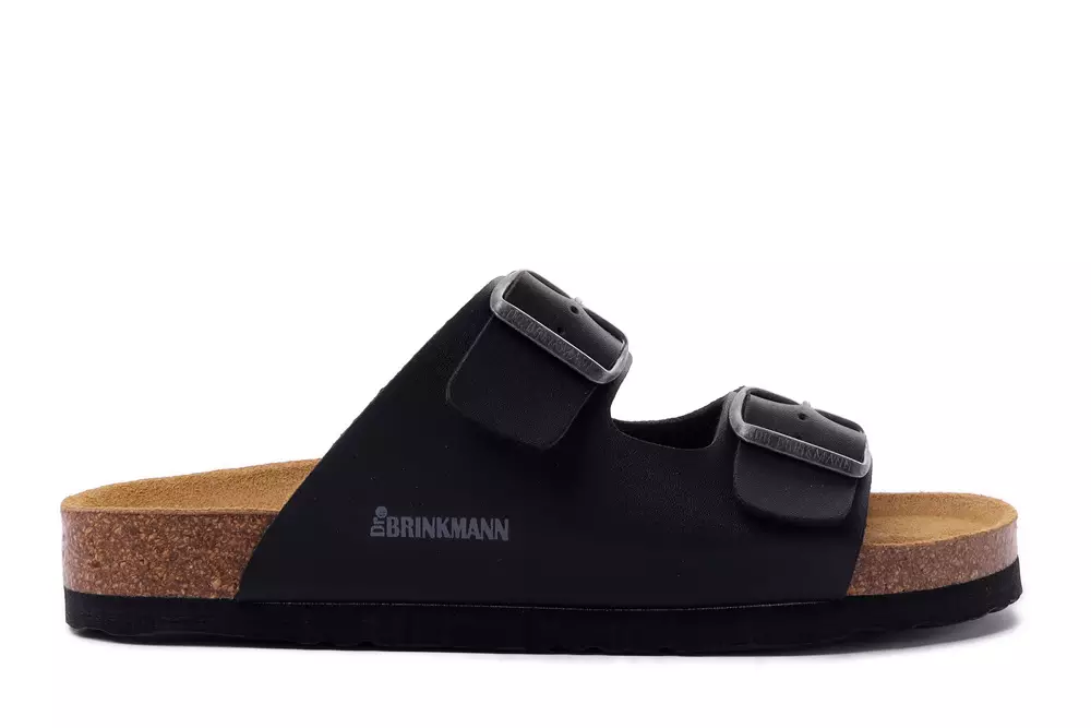 DR. BRINKMANN 600275-1 schwarz, klapki profilaktyczne damskie/męskie