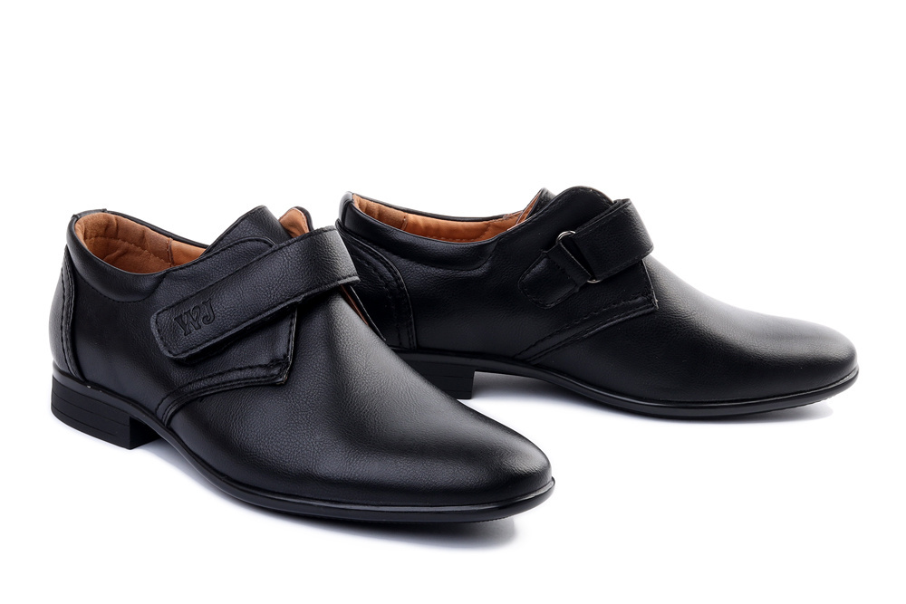 WOJTYŁKO 5W1387C czarny, półbuty dziecięce, rozmiary 29-32