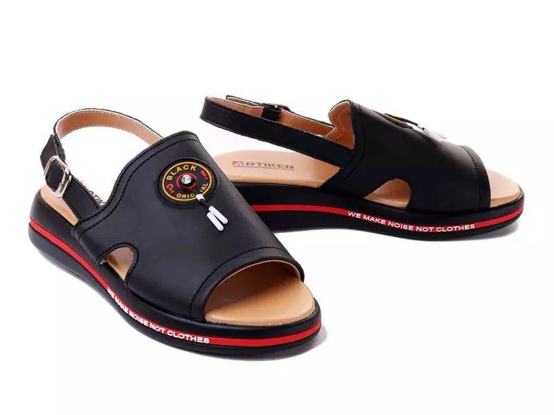 ARTIKER RELAKS 48C1661 czarny, sandały damskie