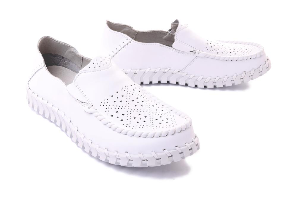 ARTIKER RELAKS 52C1847 biały, półbuty damskie