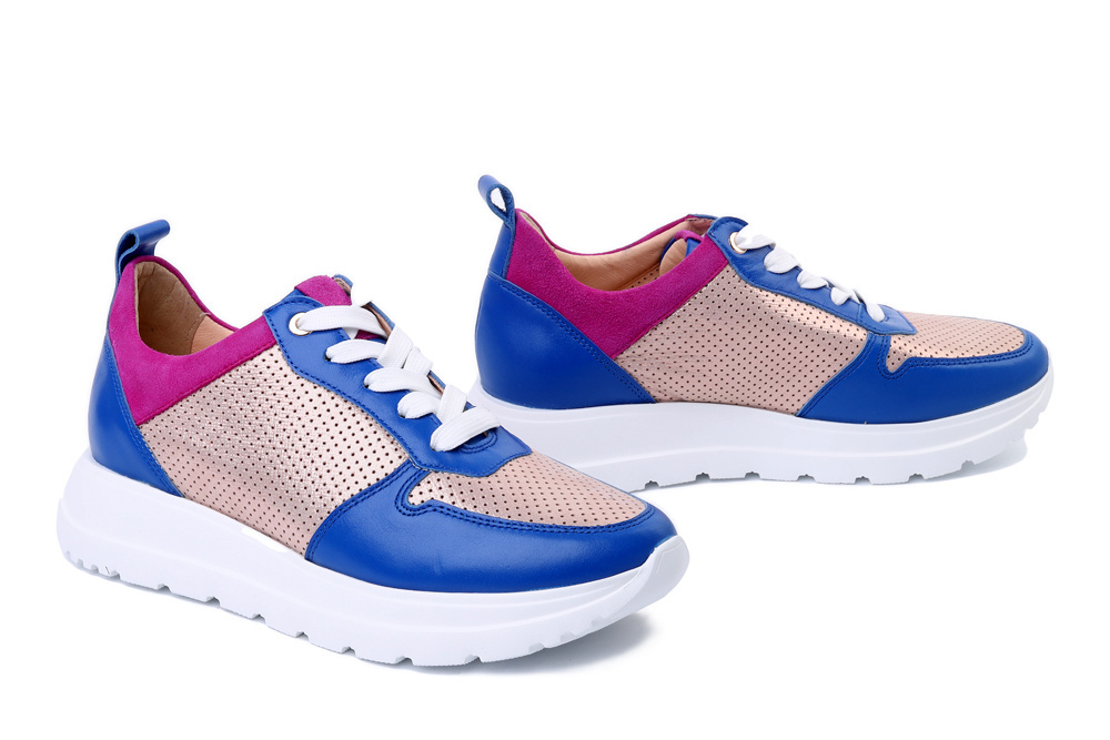 BIOECO BY ARKA 6377 2430+2396+2672 multikolor, półbuty sportowe damskie