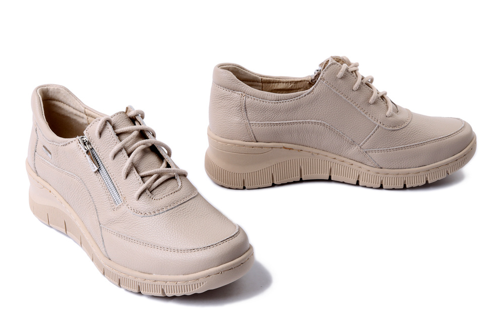 HELIOS KOMFORT 427 ecru 2, pólbuty damskie