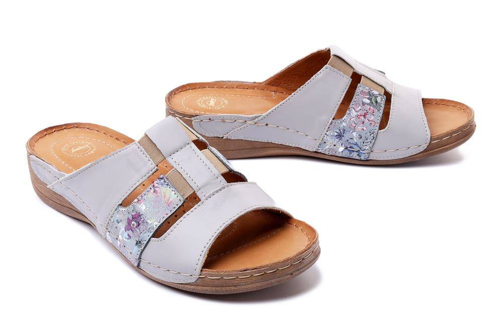 ŁUKBUT 1103 j.szary, klapki profilaktyczne damskie