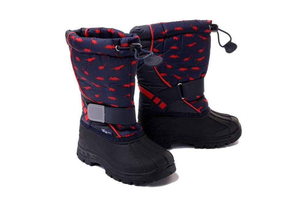 WOJTYŁKO 2Z23041 granat, śniegowce dziecięce, rozmiary 24-30