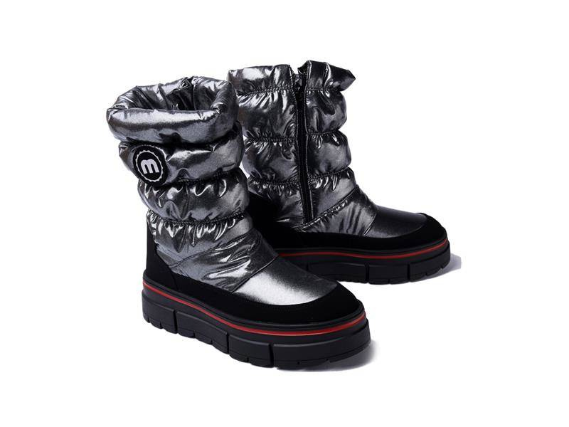 MANITU 990213-92 silber, śniegowce damskie