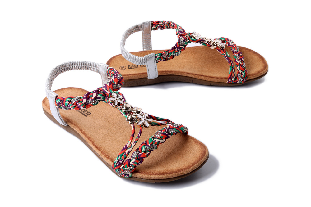 ARTIKER RELAKS 54C1322 multikolor, sandały damskie