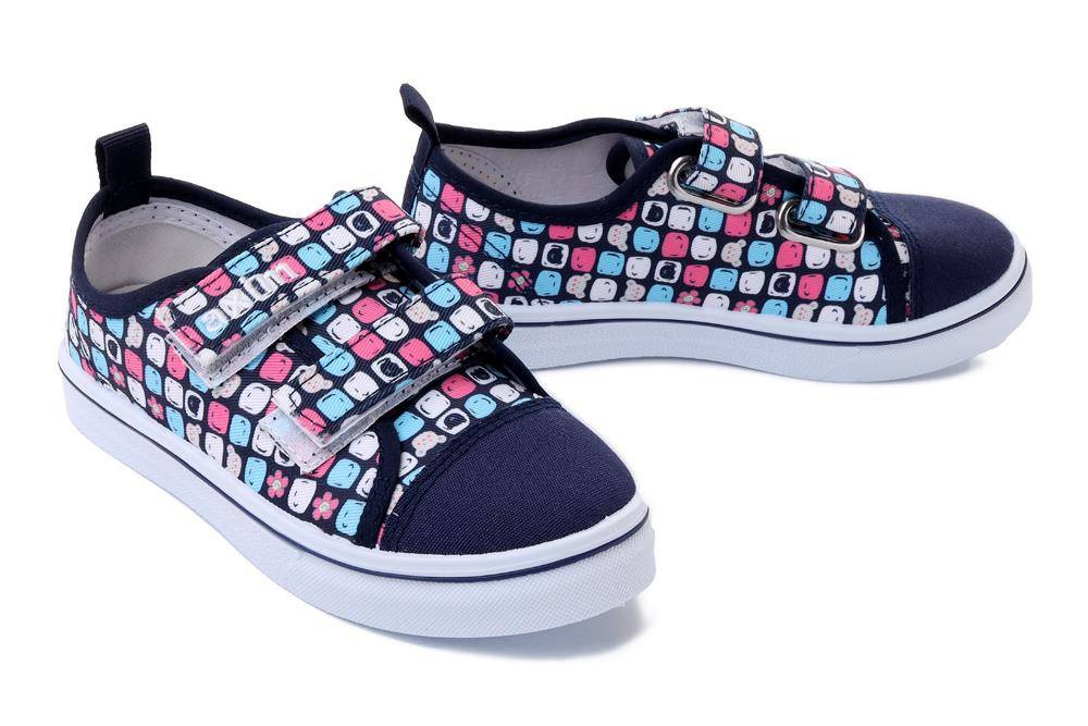 AXIM 2TE23755 granat, tenisówki dziecięce, rozmiary 25-30