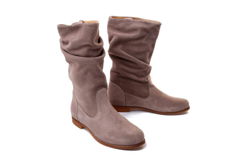 MACIEJKA 05057-04/00-6 beż, kozaki letnie damskie