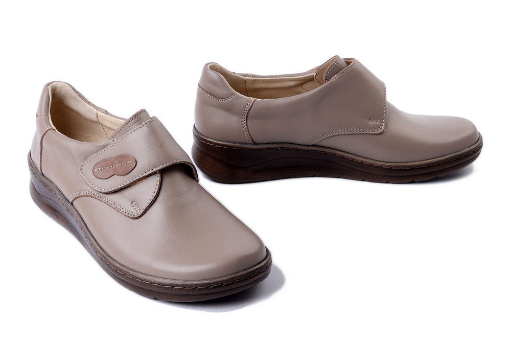 HELIOS KOMFORT 418 capucino 2, pólbuty damskie