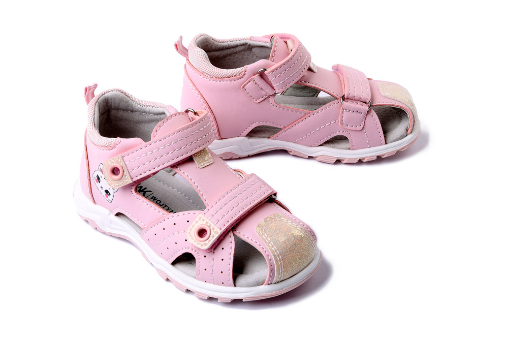 WOJTYŁKO 1S25394R różowy, sandały dziecięce, rozmiary 21-28