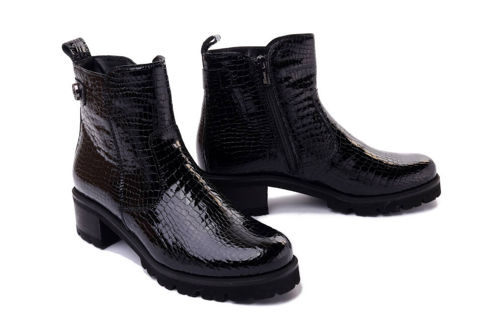 BIOECO BY ARKA 7837 2035 czarny, botki damskie