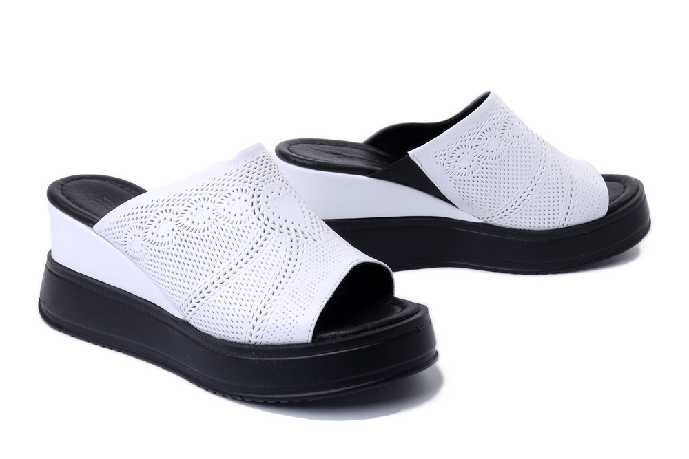 ARTIKER RELAKS 54C0381 biały, klapki damskie