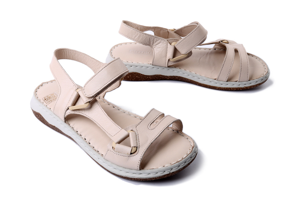 ARTIKER RELAKS 54C0597 beżowy, sandały damskie