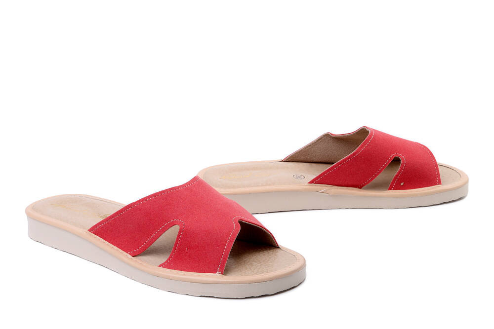 METEOR 118 Boho różowy, kapcie damskie