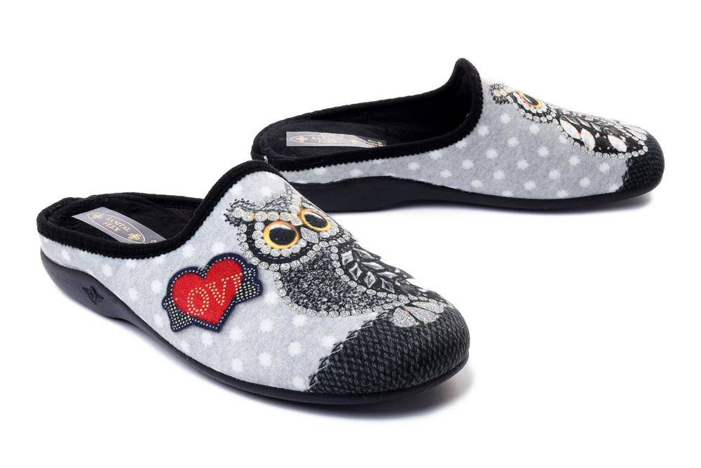 SANITAL FLEX Z25677 black, kapcie/klapki damskie