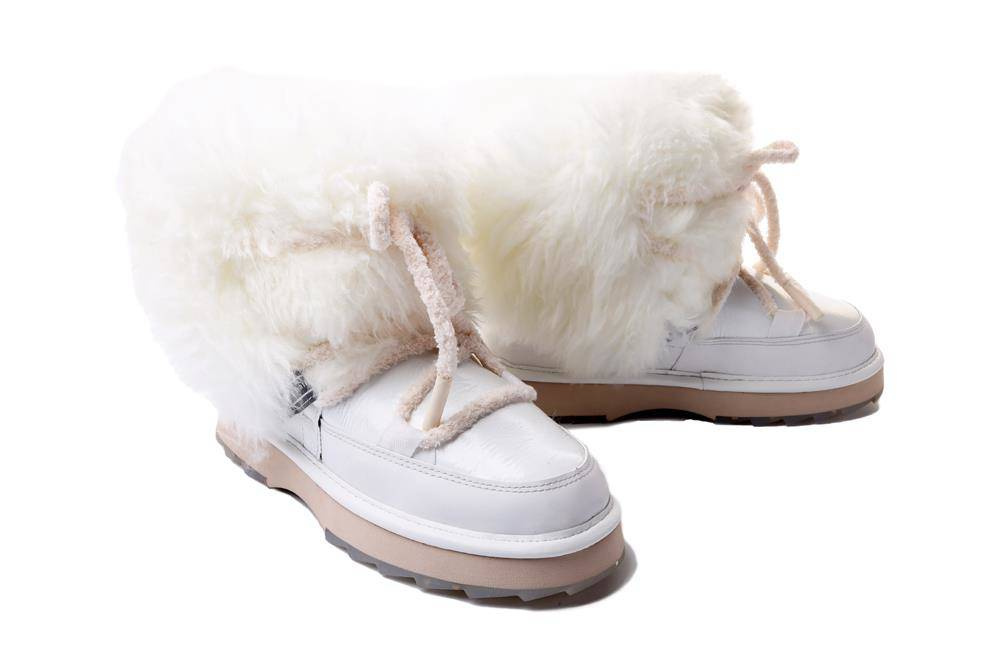 EMU AUSTRALIA Blurred Glossy W12812 coconut, botki damskie