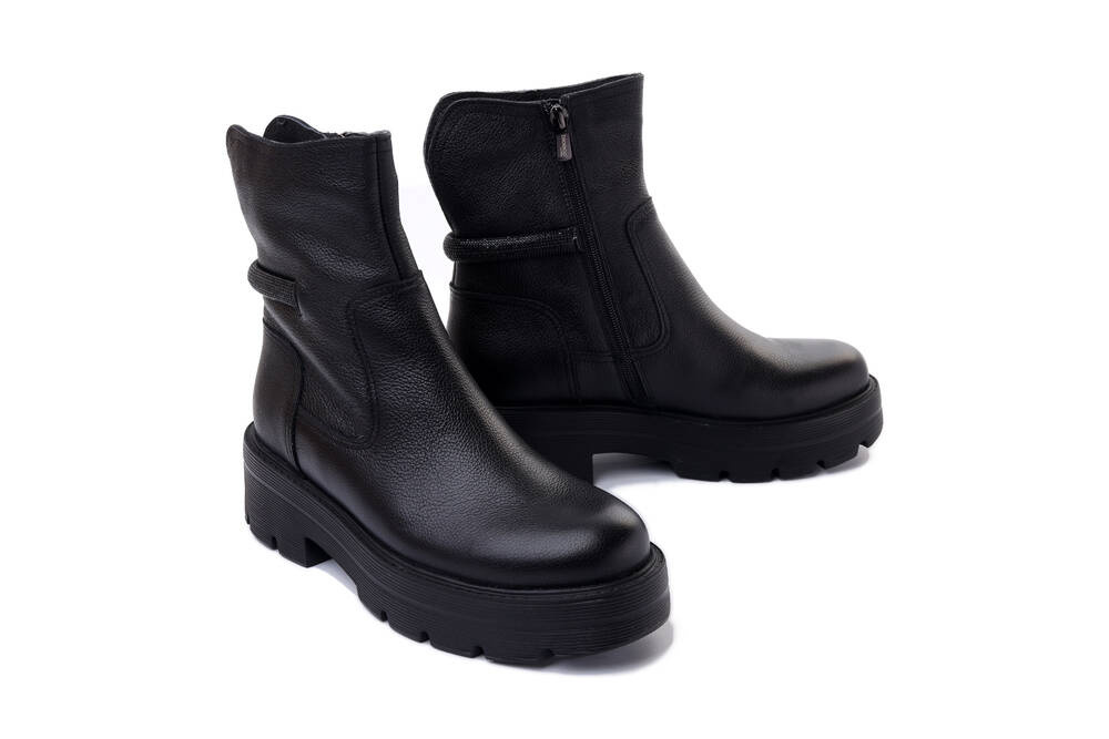 BIOECO BY ARKA 7829 2241 czarny, botki damskie