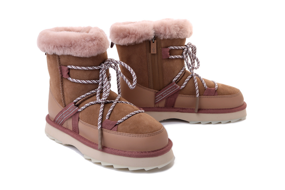 EMU AUSTRALIA W12641 Blurred camel, botki damskie