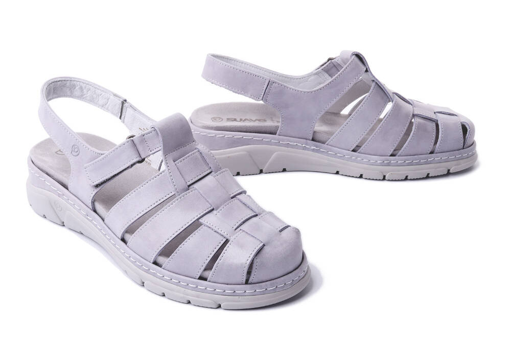 SUAVE 720018-09 ivory, sandały damskie