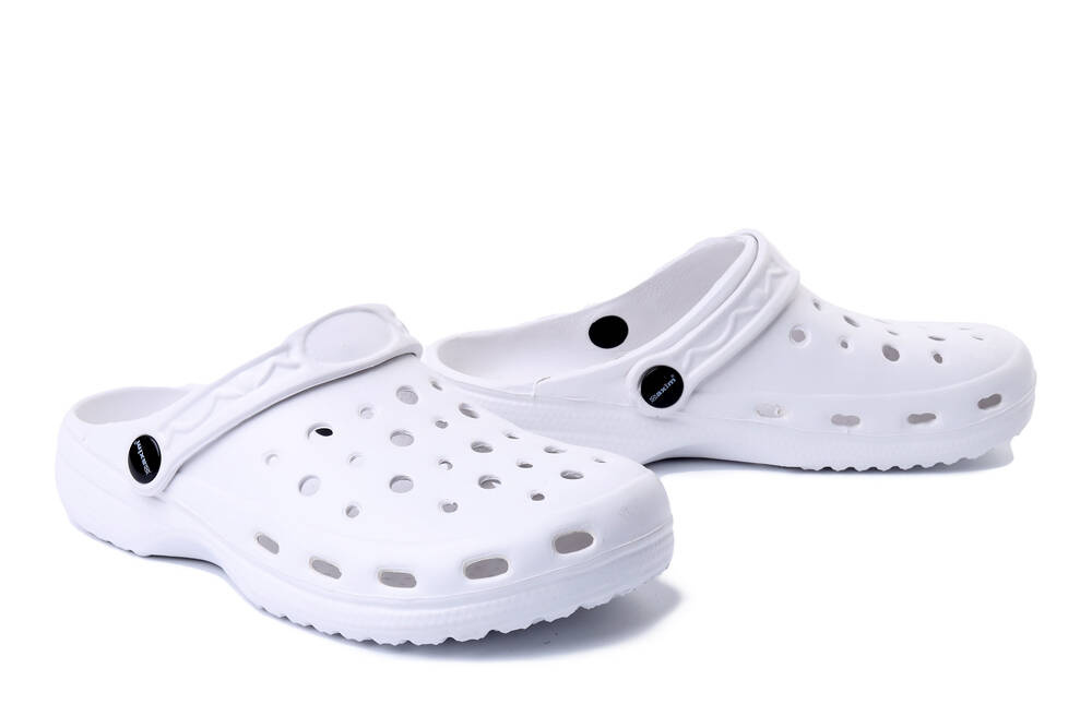 AXIM 7K2818B white, klapki basenowe damskie