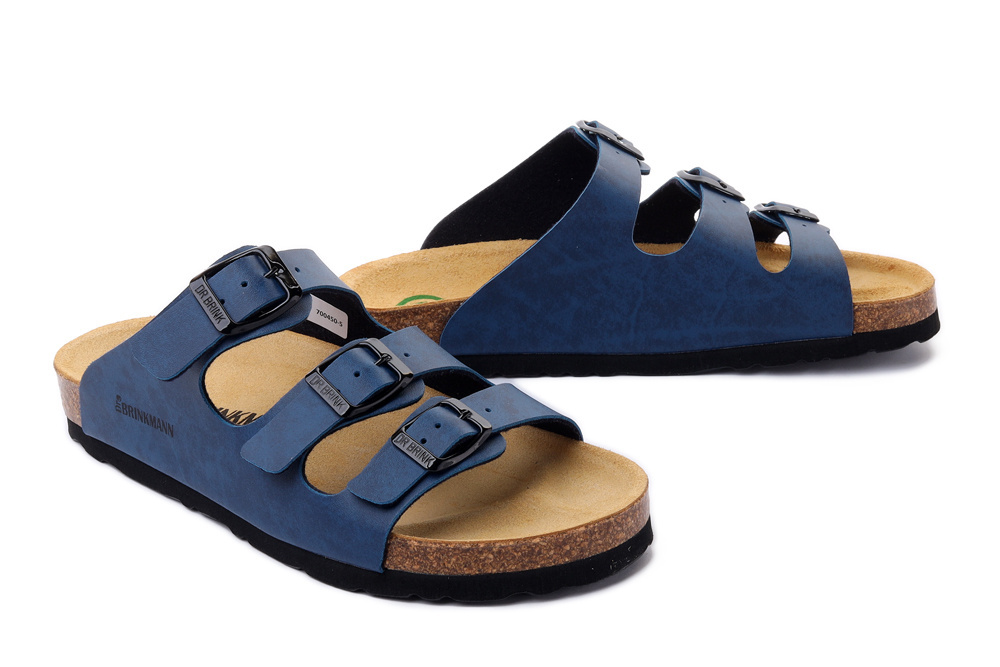 DR. BRINKMANN 700450-5 marine, klapki profilaktyczne damskie/męskie