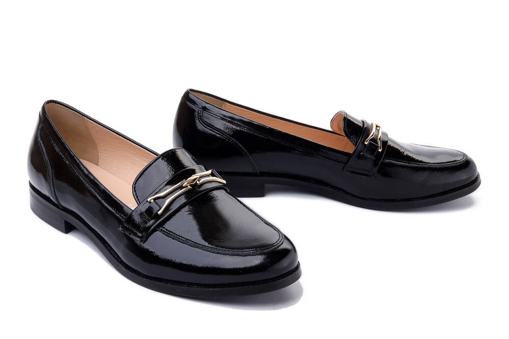 BIOECO BY ARKA 6542 1974 czarny, półbuty damskie