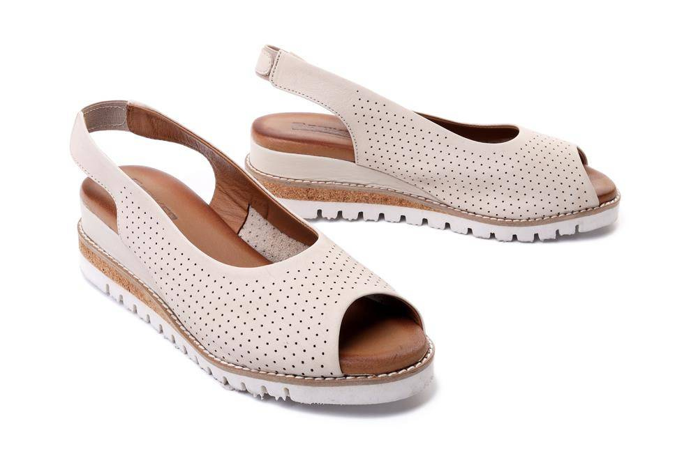 ARTIKER RELAKS 50C0863 jasnobeżowy, sandały damskie