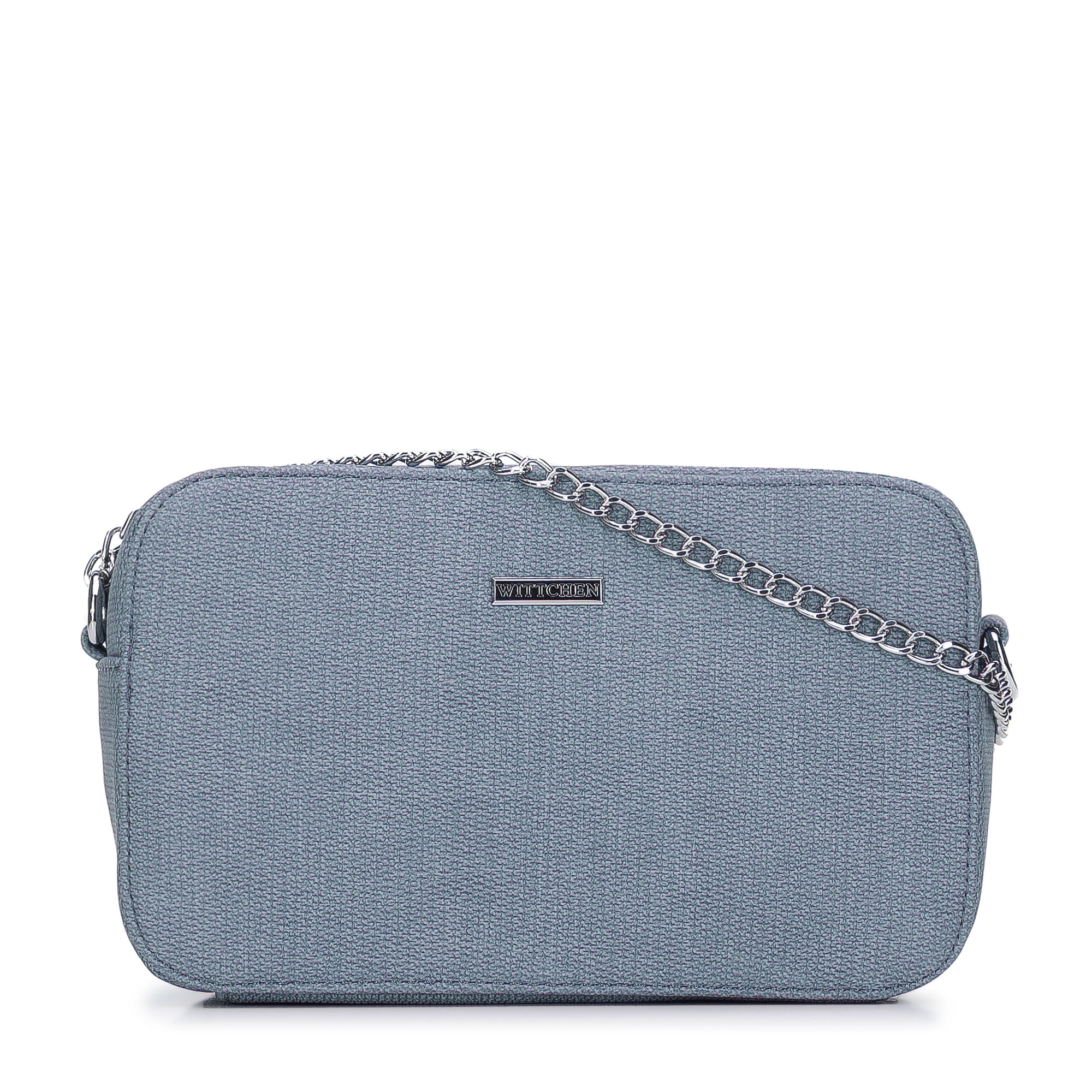 Damska listonoszka z ekozamszu na łańcuszku