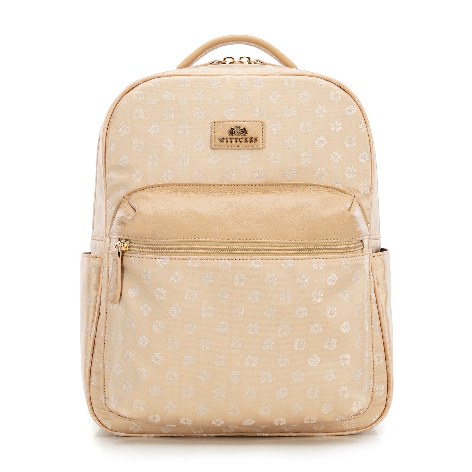 Damski plecak miejski w eleganckim wydaniu kremowy