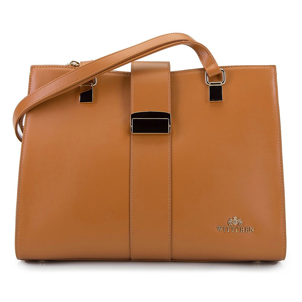 Kuferek skórzany ze sprzączką