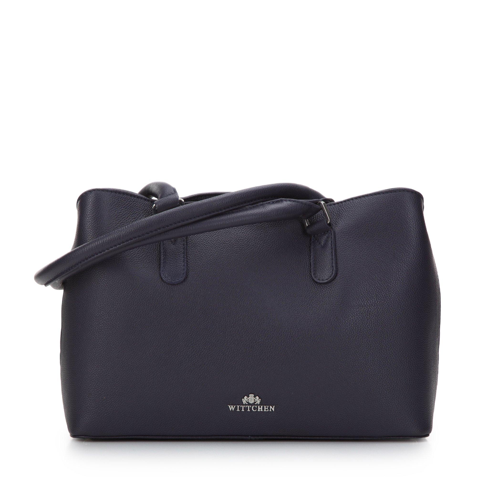 Torebka shopperka skórzana dwukomorowa