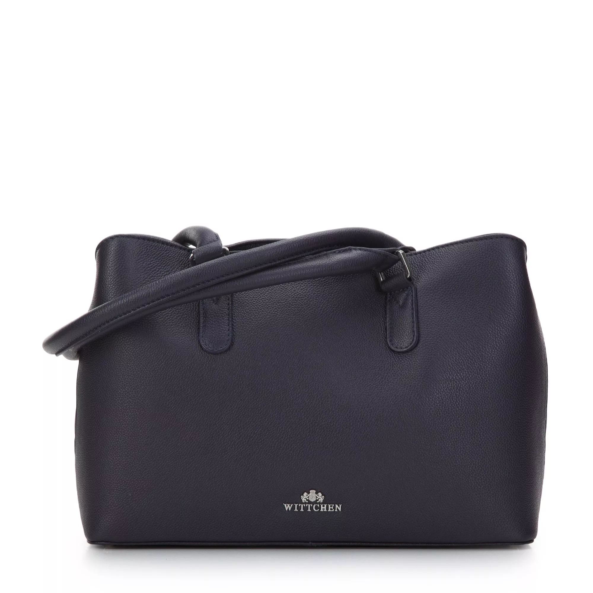 Torebka shopperka skórzana dwukomorowa