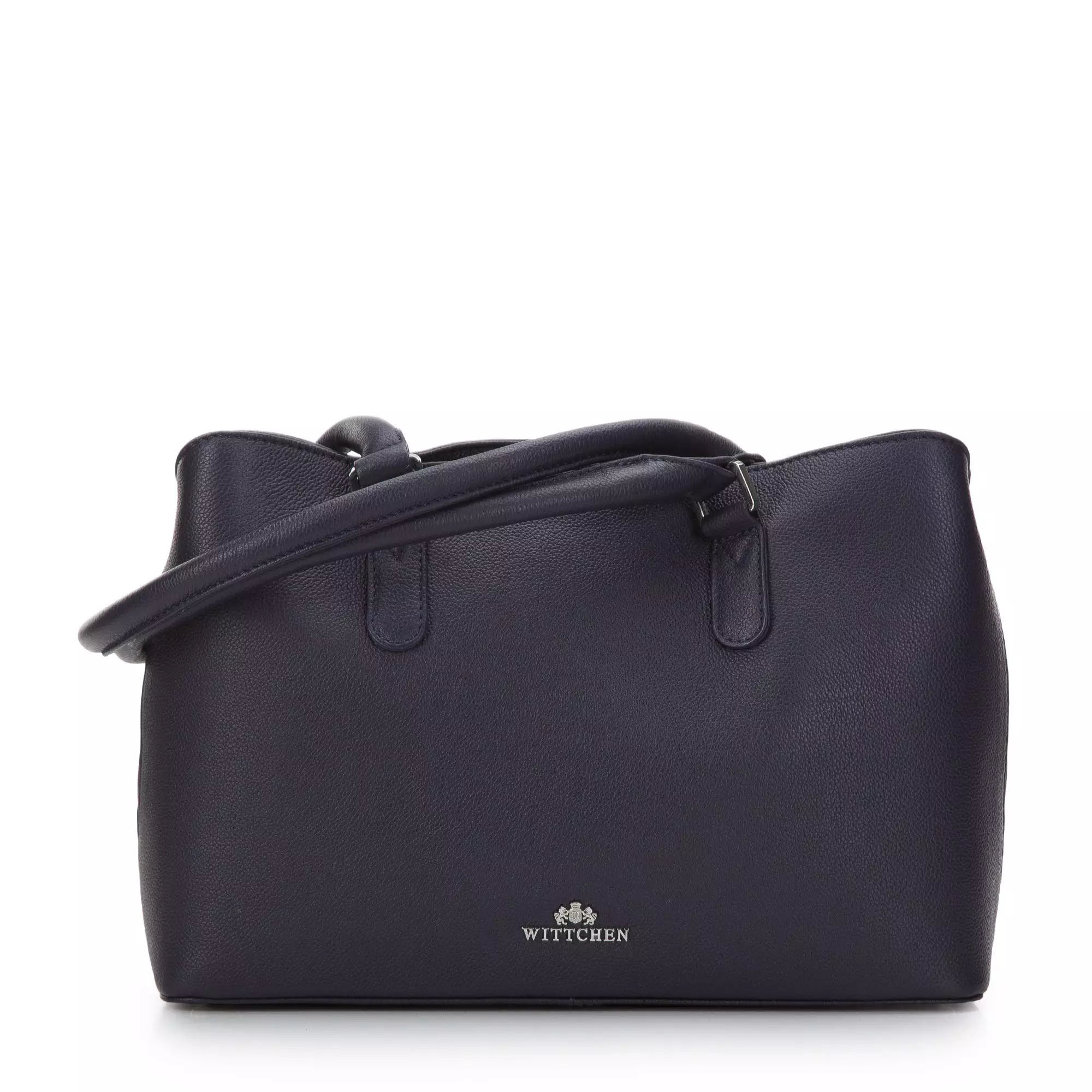 Torebka shopperka skórzana dwukomorowa