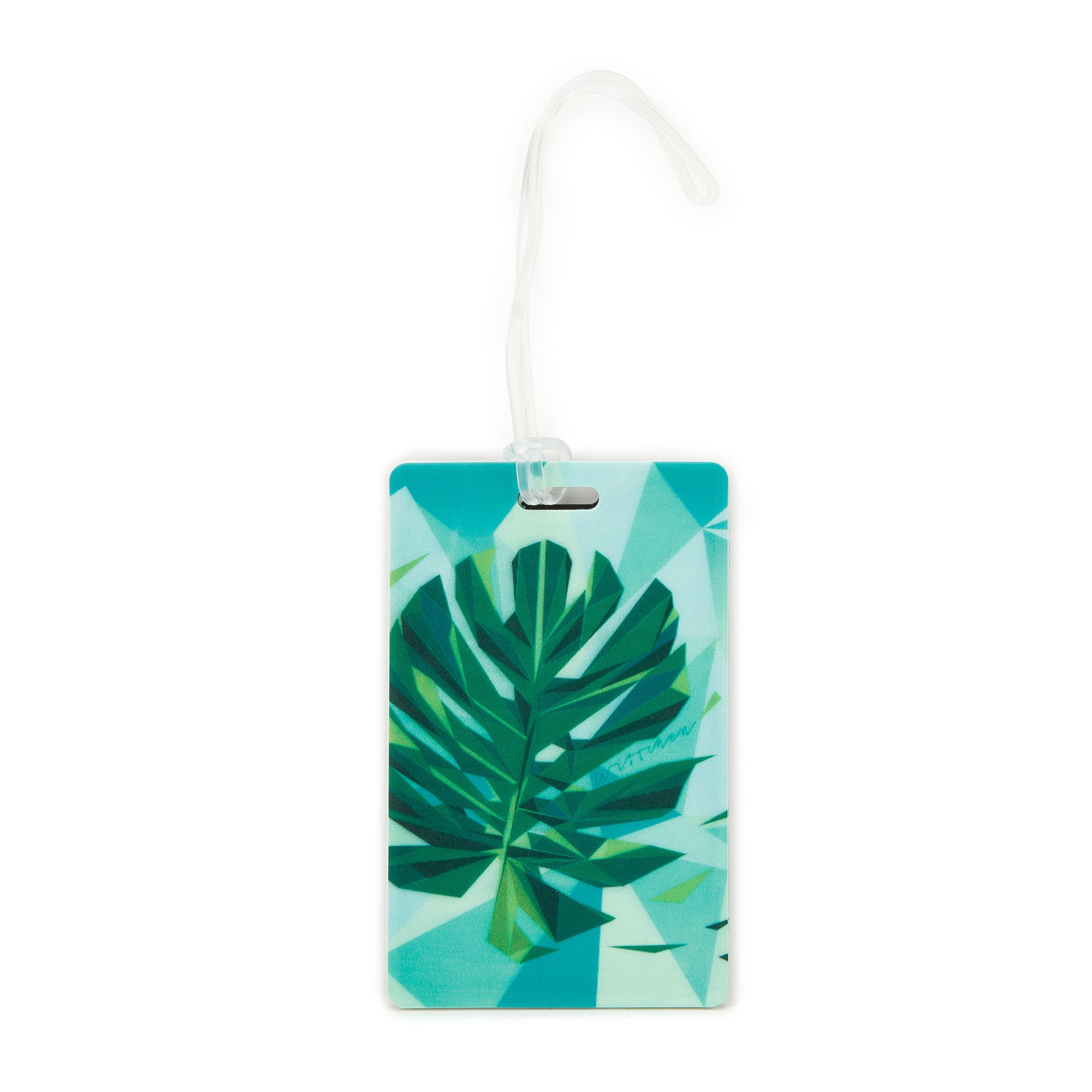 Identyfikator do bagażu zielony