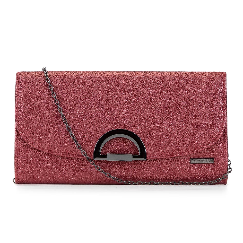 Damska listonoszka brokatowa