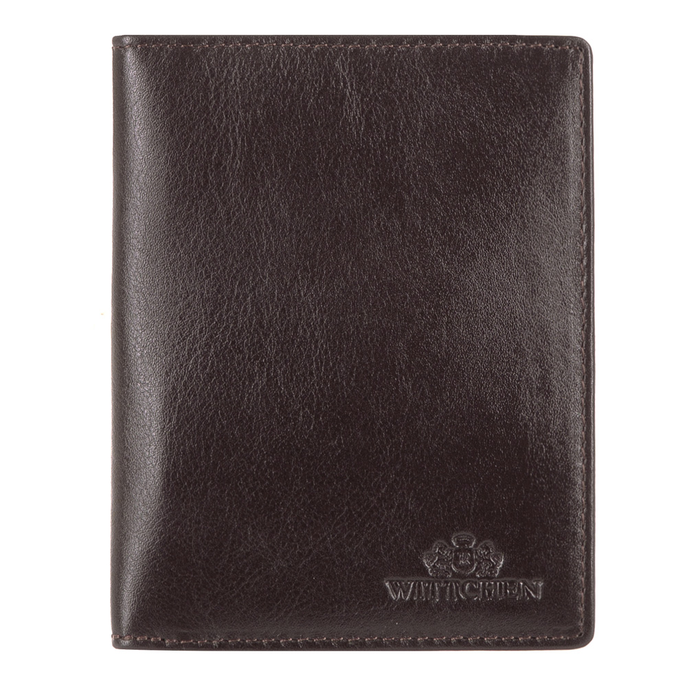 Etui na dokumenty skórzane proste