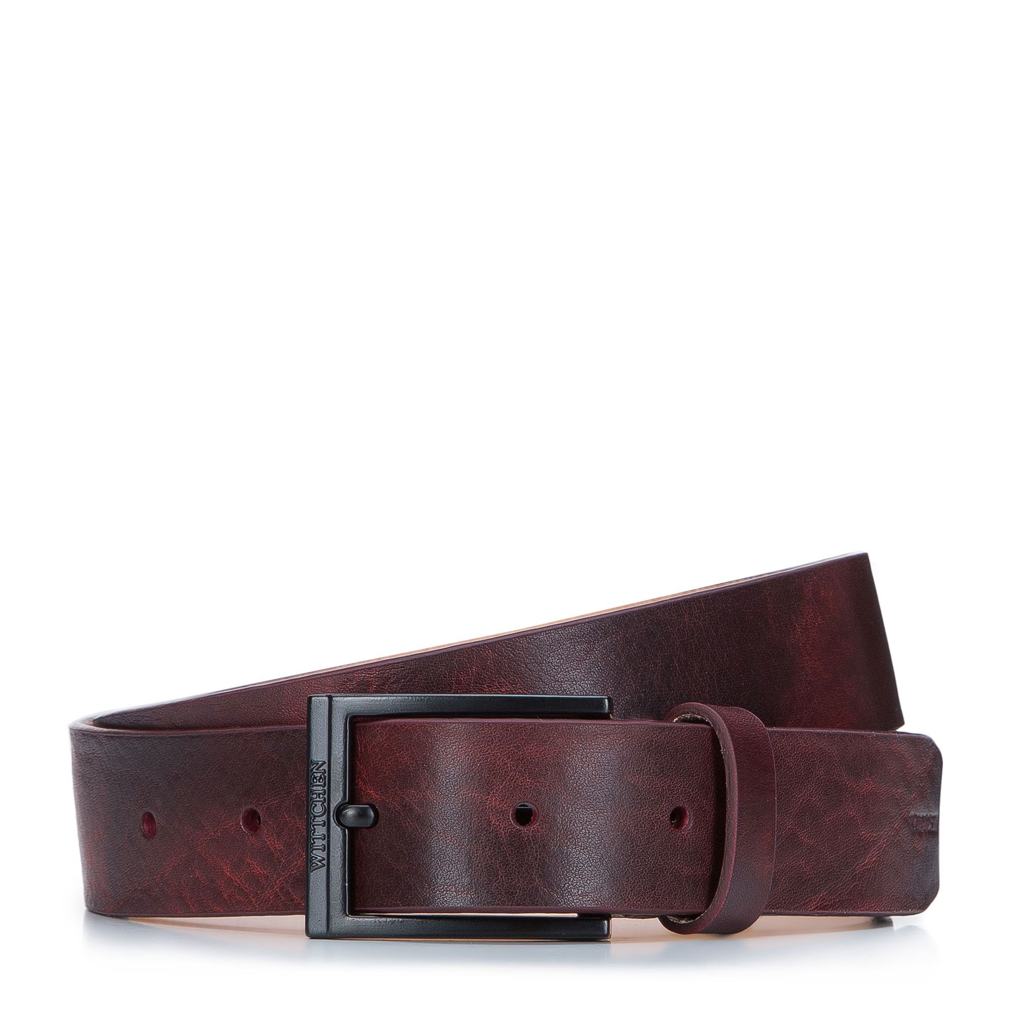 Męski pasek skórzany przecierany