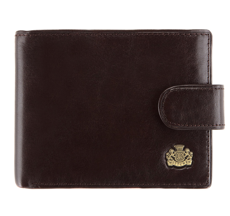 Męski portfel ze skory zapinany