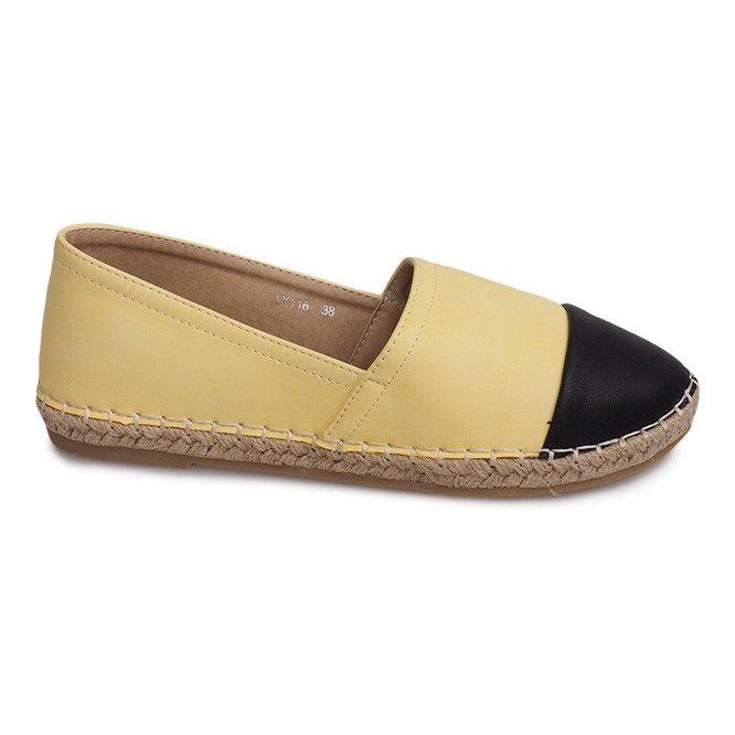 Trampki Espadryle LX116 Żółty żółte