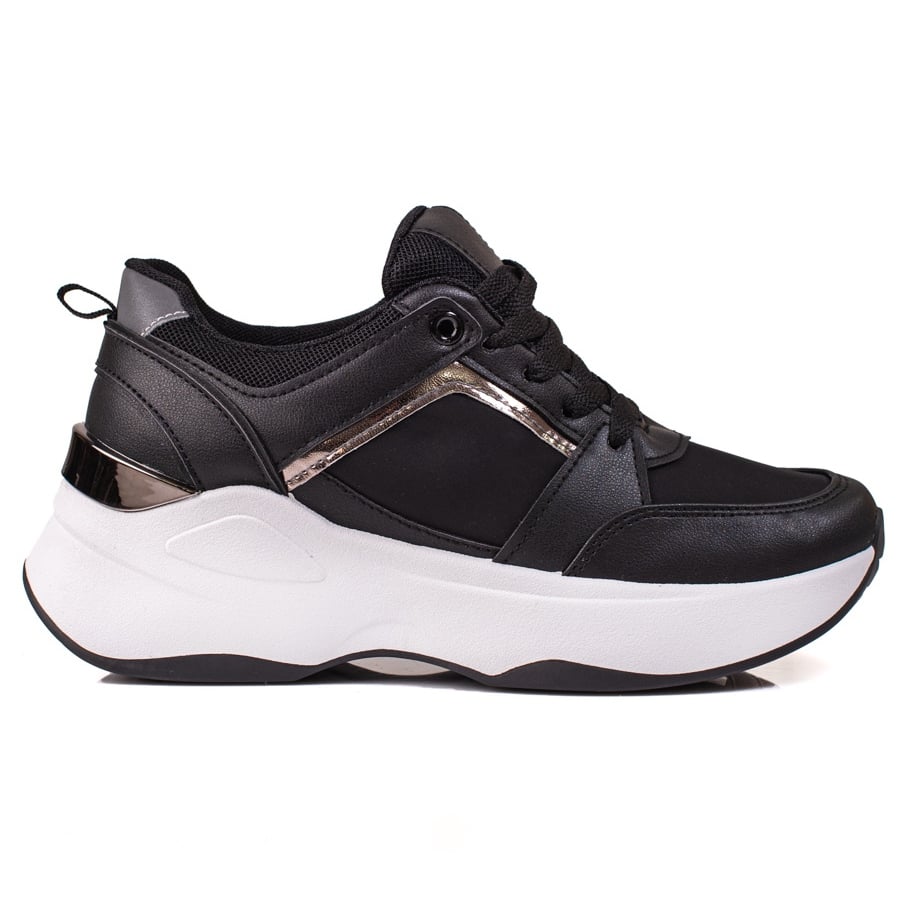 Diamantique Czarne Sneakersy