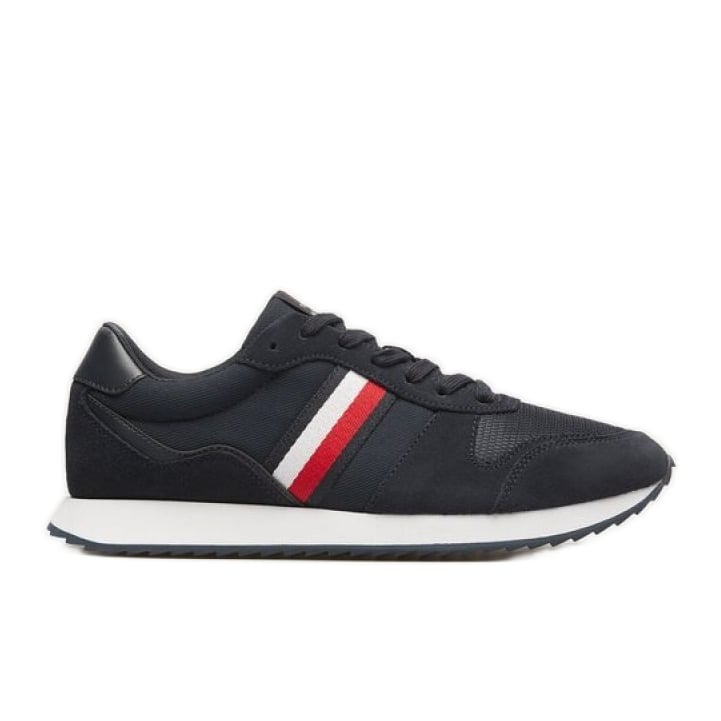 Buty Tommy Hilfiger Lo Runner Mix M FM0FM04958BDS czarne