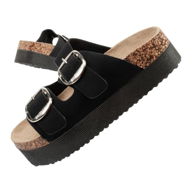 Klapki Lee Cooper LCW-25-35-3493L czarne