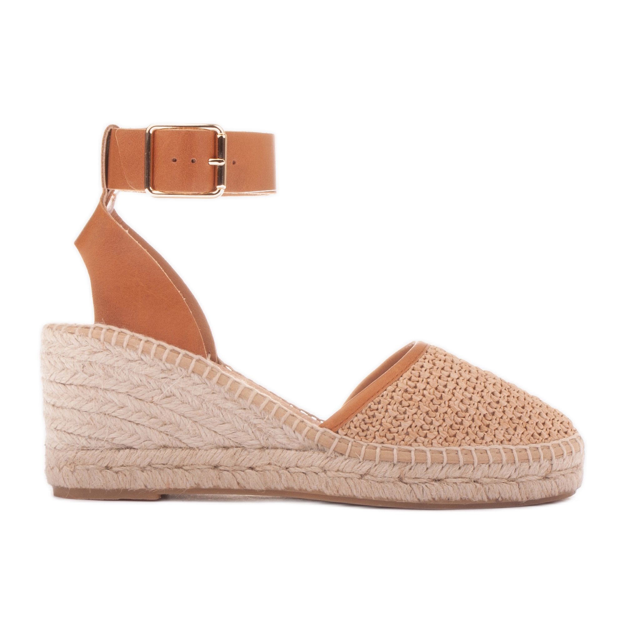 Marco Shoes Espadryle Carboneras beżowy