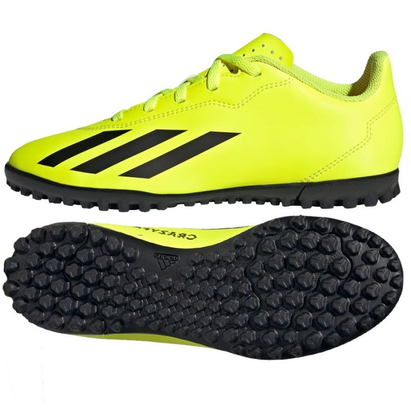 Buty adidas X Crazyfast Club Tf Jr IF0707 żółte