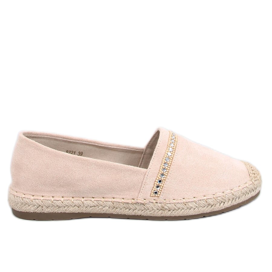 Espadryle damskie Etance Beige beżowy