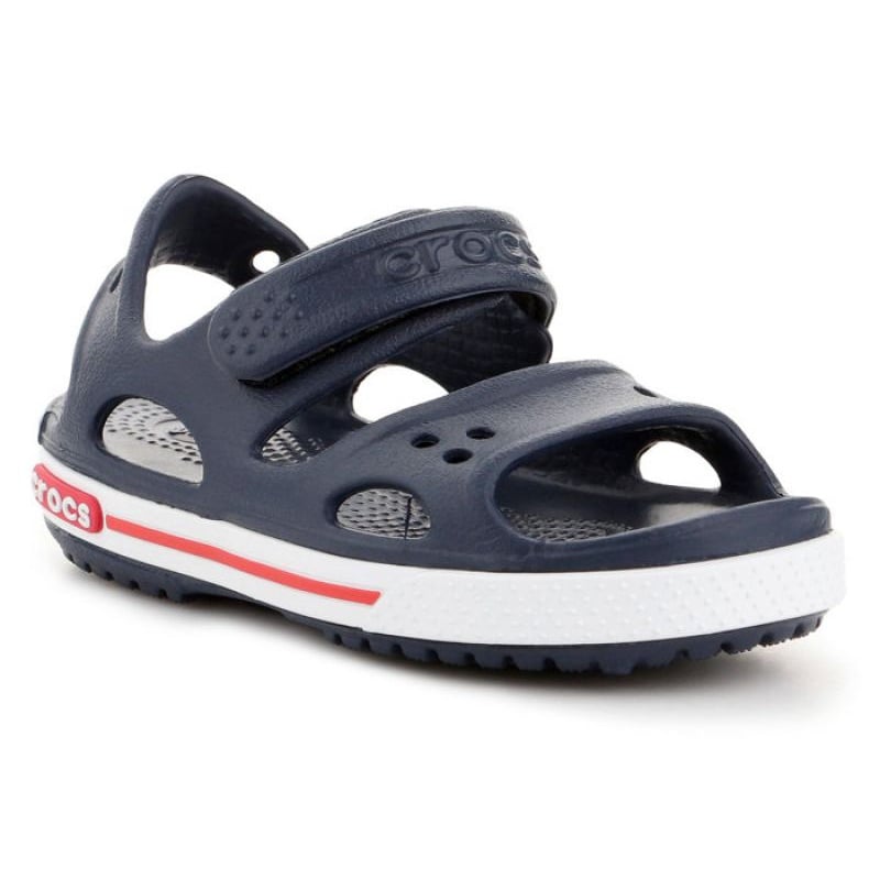 Sandały Crocs Crocband Ii Jr 14854-462 niebieskie niebieskie
