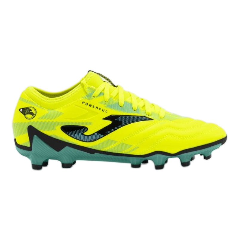 Joma Powerful 2411 Lemon Fluor Turquoise Firm Ground zielone